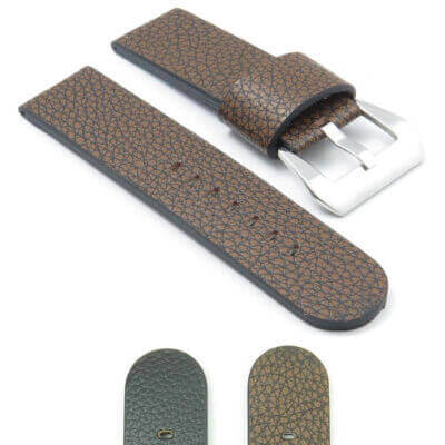 DASSARI Aztek Gallery P472 Thick Leather Strap
