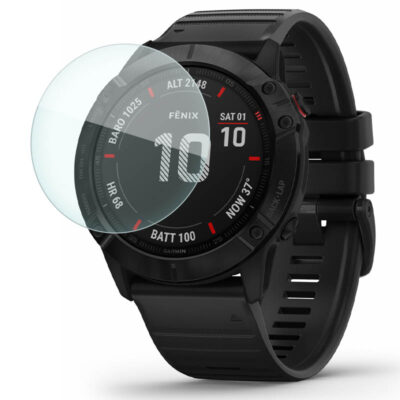 sp4.43 Main StrapsCo Tempered Film Screen Protector for Garmin Fenix 6X