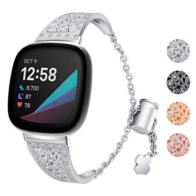 Marquis Cuff Bracelet For Fitbit Sense 2