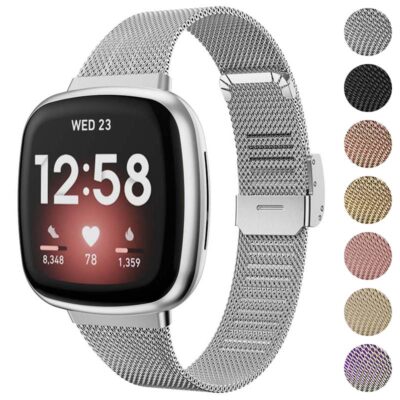 Mesh Band For Fitbit Versa 4
