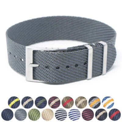 Woven Single Pass Strap For Blancpain