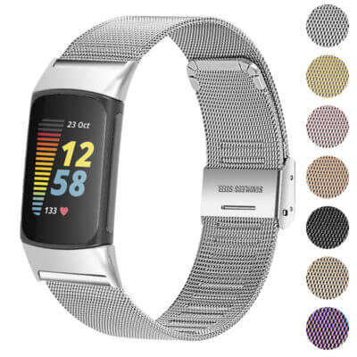 Mesh Bracelet For Fitbit Charge 6