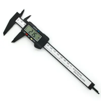 Cal1.1 Main Black StrapsCo Digital Calipers Lug Width Fine Measurement Tool