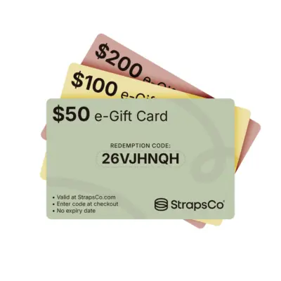 StrapsCo Gift Card Gallery