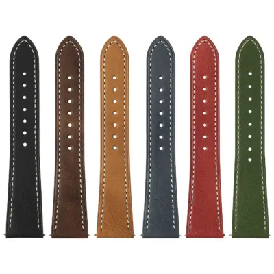 st37 All Colors StrapsCo Heritage Leather Strap Watch Band 17mm 18mm 19mm 20mm 21mm 22mm