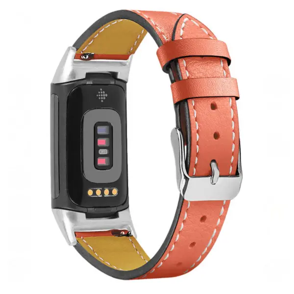 Everyday Leather Band For Fitbit Charge 6 #8