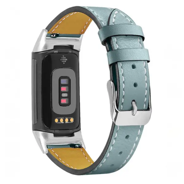 Everyday Leather Band For Fitbit Charge 6 #14