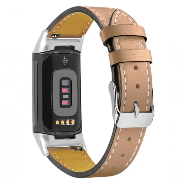 Everyday Leather Band For Fitbit Charge 6 #16