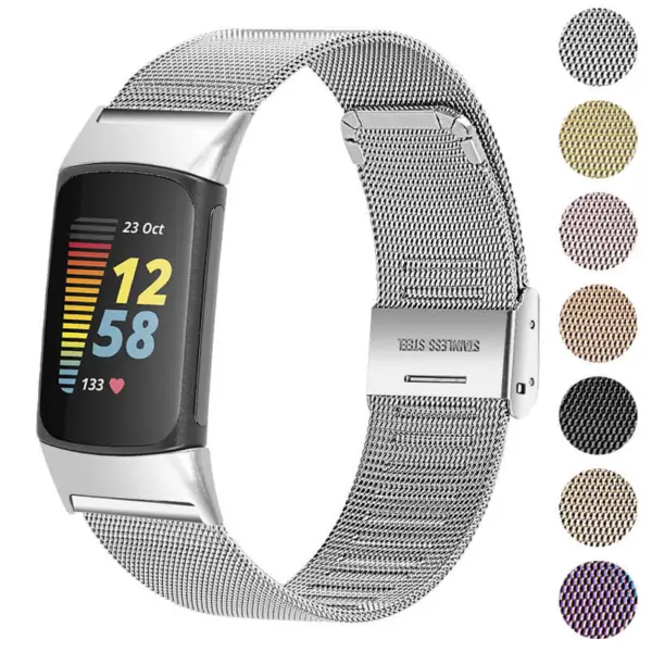Mesh Bracelet For Fitbit Charge 6 #1