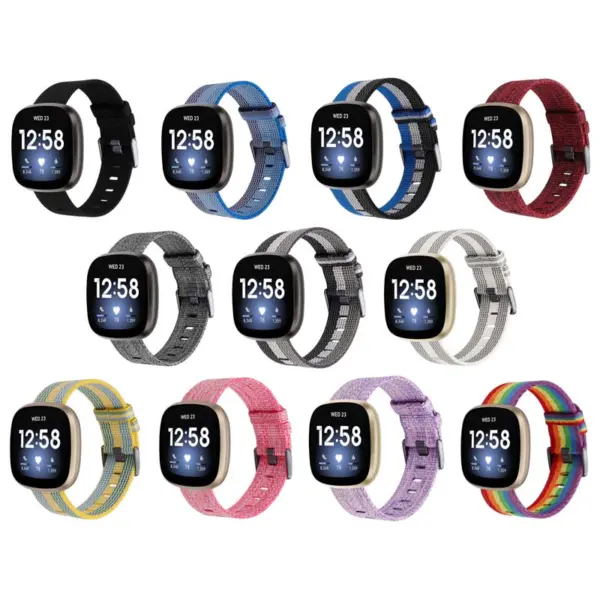 Everyday Canvas Strap For Fitbit Sense 2 #2