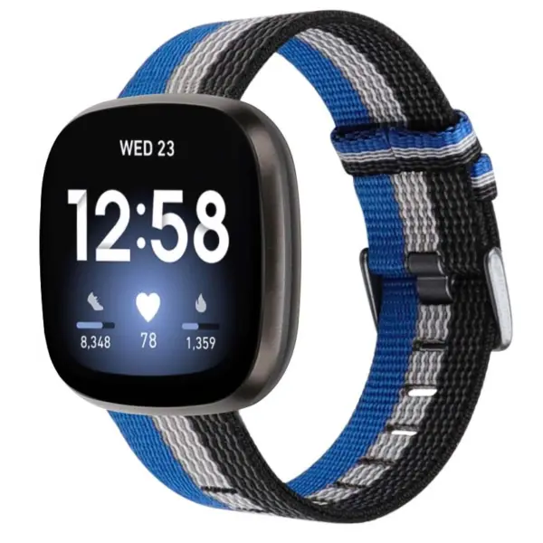 Everyday Canvas Strap For Fitbit Sense 2 #4