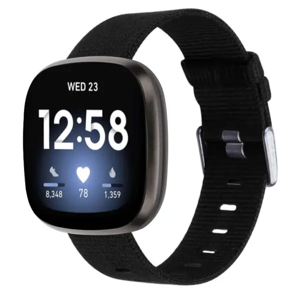 Everyday Canvas Strap For Fitbit Sense 2 #5