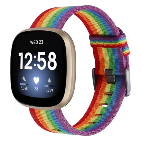 Everyday Canvas Strap For Fitbit Sense 2 #6