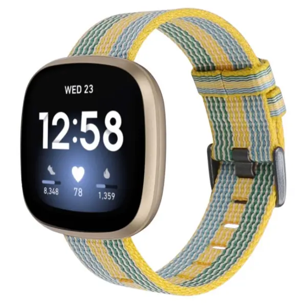 Everyday Canvas Strap For Fitbit Sense 2 #9