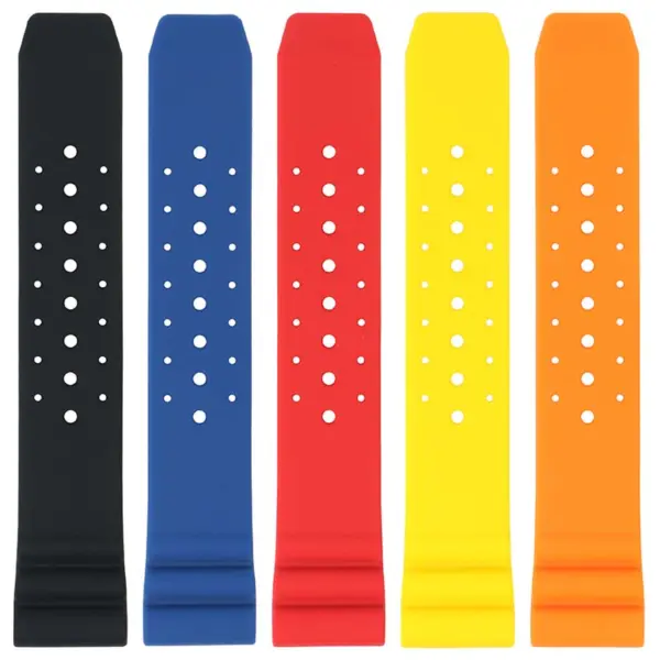 r.sk4 All Color StrapsCo Perforated Silicone Rubber Strap for Seiko Diver 20mm 22mm 24mm