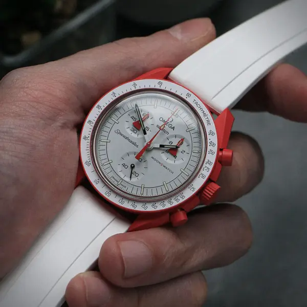 fk27 Lifestyle DASSARI Gridline Cut To Size Daytona Style FKM Rubber Watch Band Strap 20mm 22mm