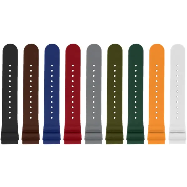 r.sk7 All Color StrapsCo Wave Pebbled Rubber Watch Band Strap 22mm Seiko Diver