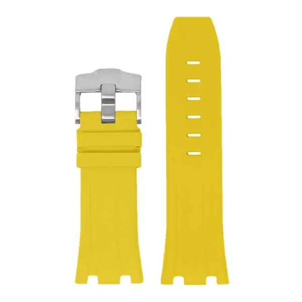 r.ap2.10 Up Yellow DASSARI FKM Rubber Watch Band Strap for Audemars Piguet Royal Oak Offshore