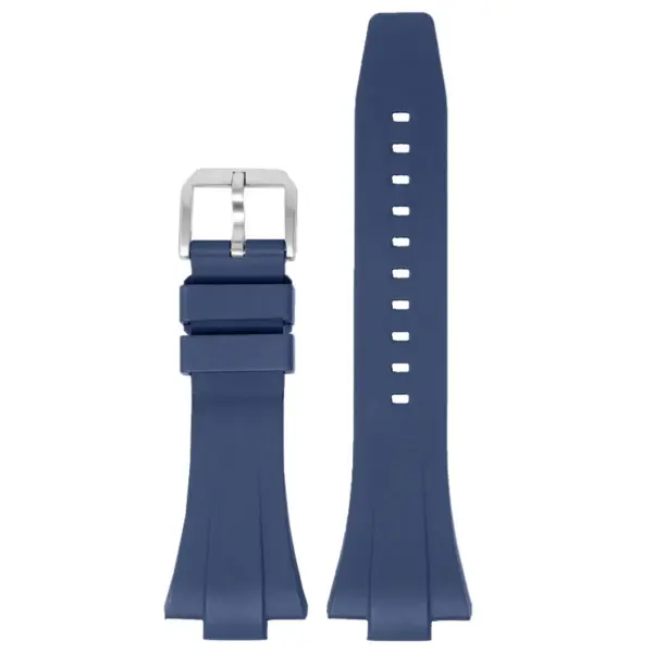 ts.r1.5 Up Navy Blue DASSARI Fitted FKM Strap For Tissot PRX 40mm