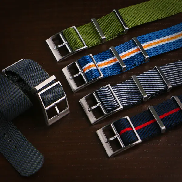 Nt5 Creative HQ StrapsCo Twill Weaved Nylon NATO Watch Band Strap 20mm 22mm
