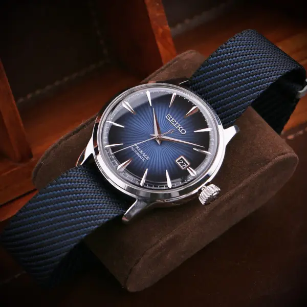 nt5 creative3 woven nato strap watchband watch band seiko presage