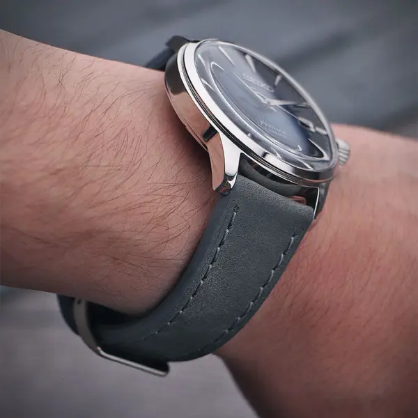 Vintage Waxed Leather Strap With Quick Release #3