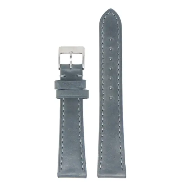 Women's Vintage Waxed Leather Strap With Quick Release #7