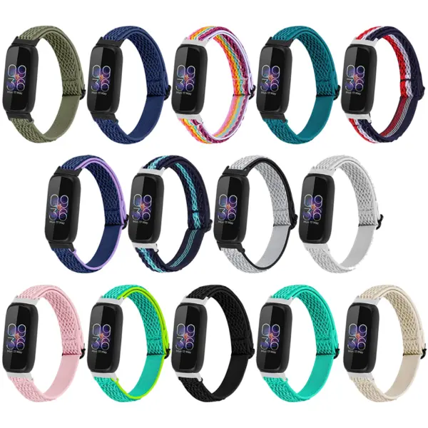 fb.ny11 All Color Comfort Stretch Band For Fitbit Inspire 3