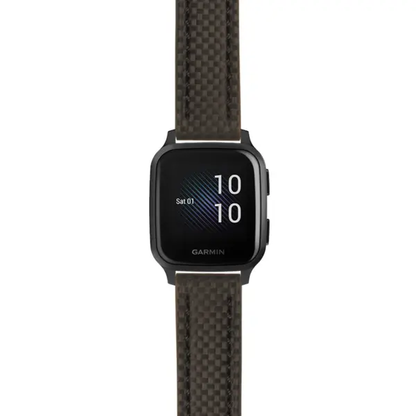 g.vsq.st25 Main Black StrapsCo Heavy Duty Carbon Fiber Watch Strap 20mm