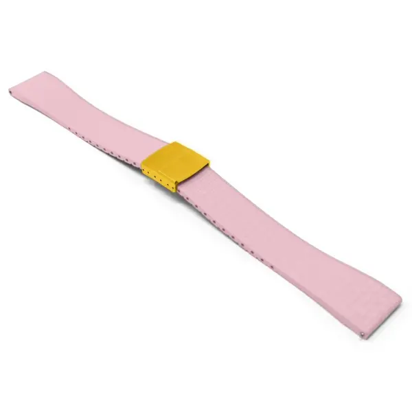 fk29.13 yg main Pink DASSARI Mosaic CTS FKM Vulcanized Rubber Watch Band Strap Cut To Size 20mm 22mm