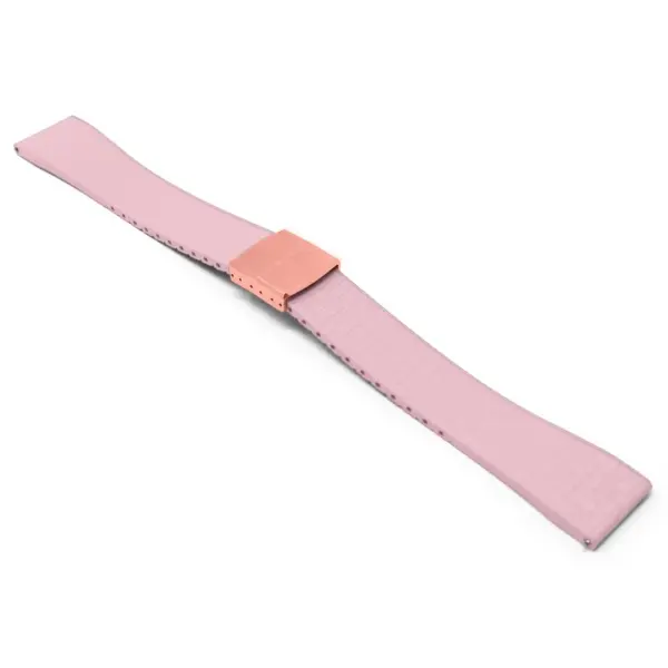 fk29.13 rg main Pink DASSARI Mosaic CTS FKM Vulcanized Rubber Watch Band Strap Cut To Size 20mm 22mm