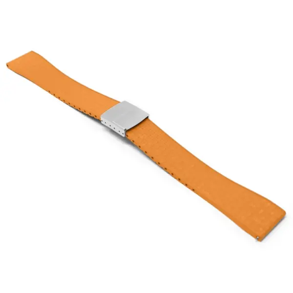 fk29.12 ps main Orange DASSARI Mosaic CTS FKM Vulcanized Rubber Watch Band Strap Cut To Size 20mm 22mm