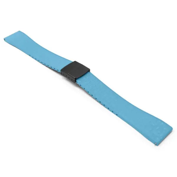 fk29.5a mb main Baby Blue DASSARI Mosaic CTS FKM Vulcanized Rubber Watch Band Strap Cut To Size 20mm 22mm