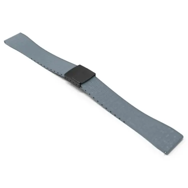 fk29.7 mb main Grey DASSARI Mosaic CTS FKM Vulcanized Rubber Watch Band Strap Cut To Size 20mm 22mm