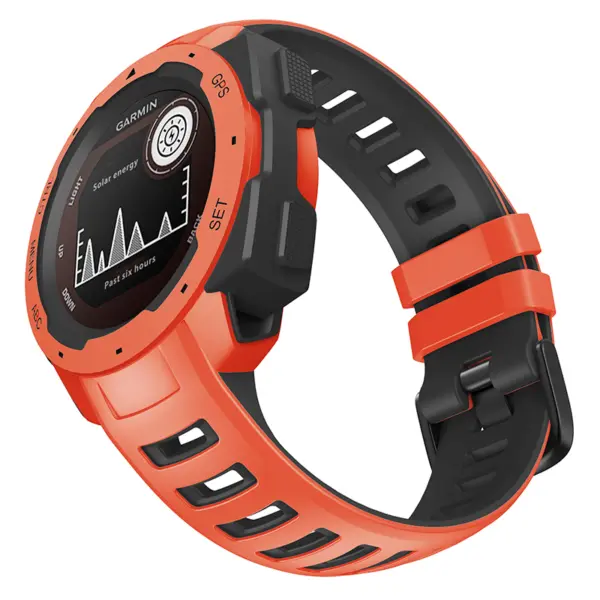 ColorBlock Sports Strap For Garmin Instinct #4