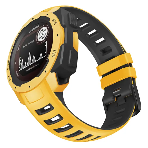 ColorBlock Sports Strap For Garmin Instinct #5