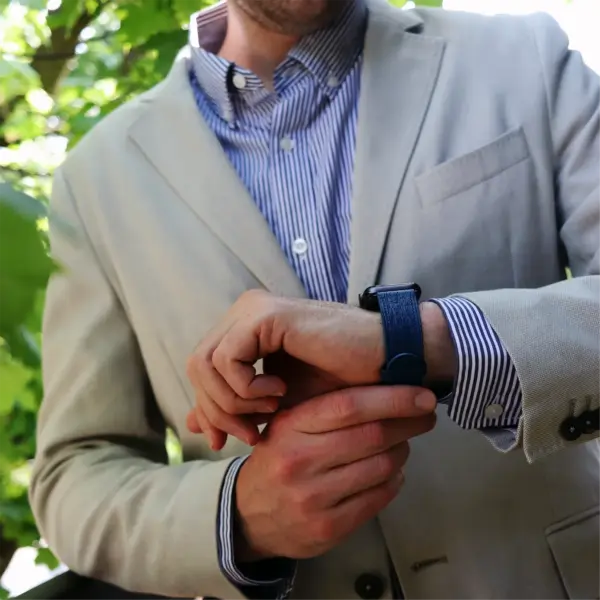 a.l9 Lifestyle DASSARI Leather Watch Band Strap For Apple