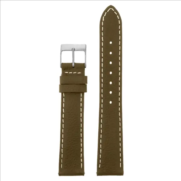 ds11.11 Up Green.webp DASSARI Pioneer Leather Watch Band Strap 18mm 19mm 20mm 21mm 22mm 24mm