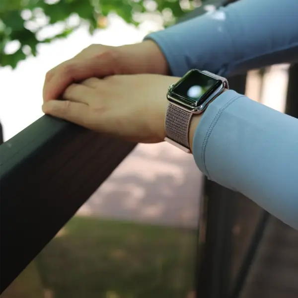 a.ny3 Lifestyle StrapsCo Woven Nylon Watch Band Strap For Apple Watch