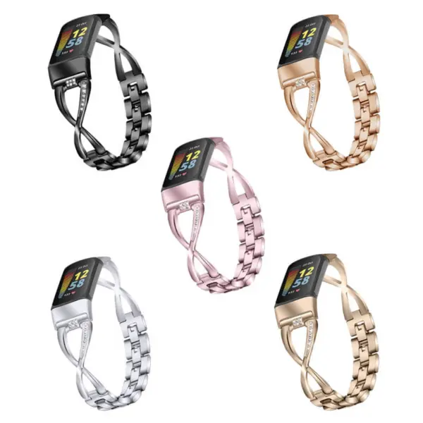 Glamour Bracelet For Fitbit Charge 6 #2