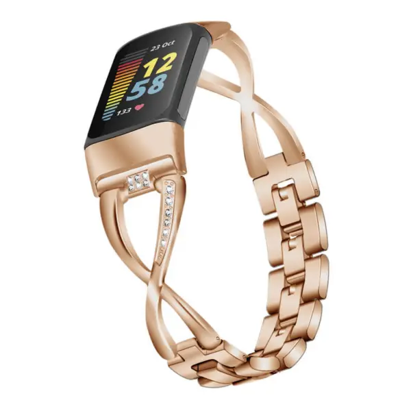 Glamour Bracelet For Fitbit Charge 6 #4