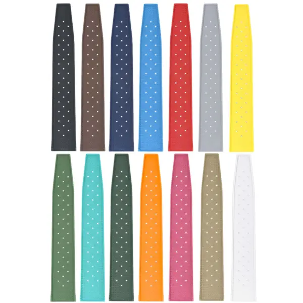 fk6 All Color DASSARI Classic Tropical Style FKM Rubber Watch Band Strap 20mm 22mm