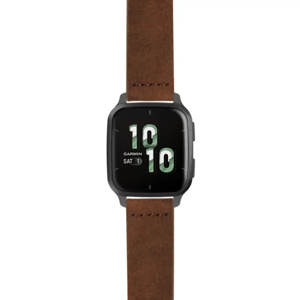 g.vsq2.st29 Main Brown StrapsCo Heavy Duty Suede Watch Strap 20mm