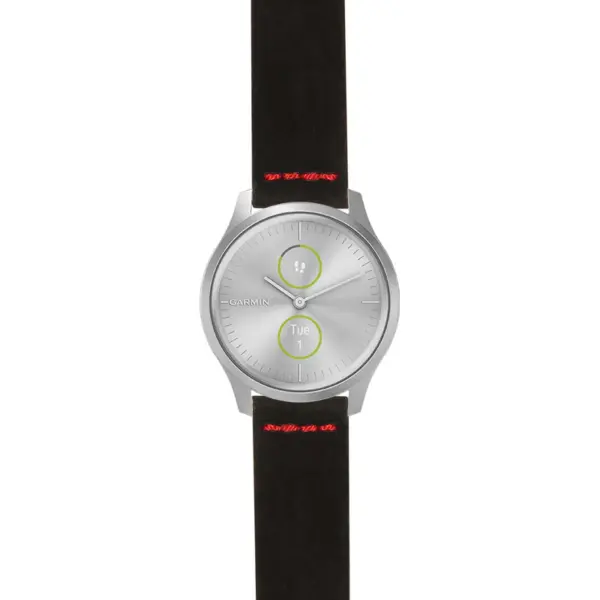 g.vstyl.st29 Main Black & Red StrapsCo Heavy Duty Suede Watch Strap 20mm
