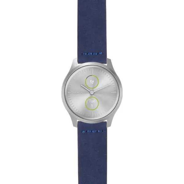 g.vstyl.st29 Main Blue StrapsCo Heavy Duty Suede Watch Strap 20mm