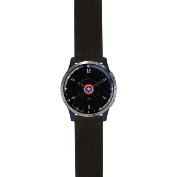 g.lh.fa.st29 Main Black StrapsCo Heavy Duty Suede Watch Strap 22mm