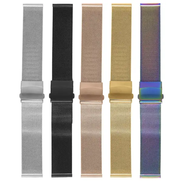 m111 All Color StrapsCo Pro Mesh Stainless Steel Watch Band Strap 18mm 20mm 22mm