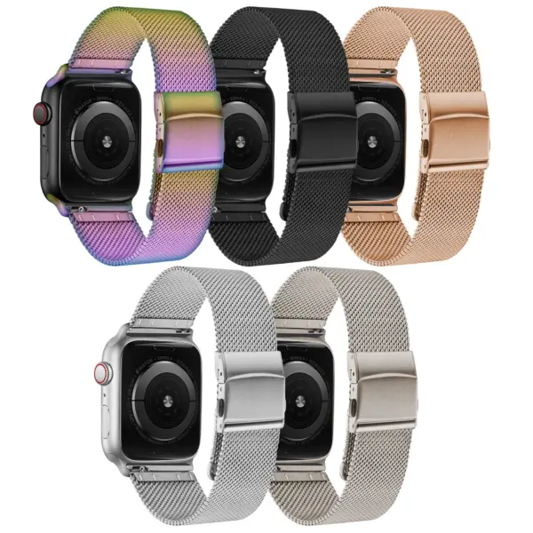 m111 All Color StrapsCo Pro Mesh Stainless Steel Watch Band Strap for Apple Watch