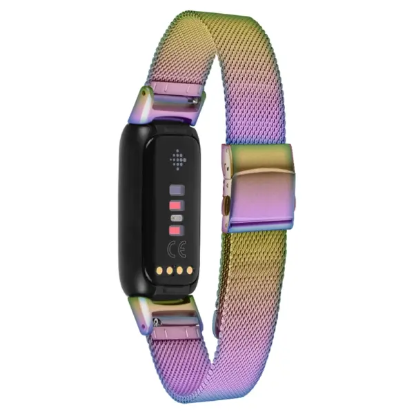 m111 Opal StrapsCo Pro Mesh Stainless Steel Watch Band Strap for Fitbit Luxe