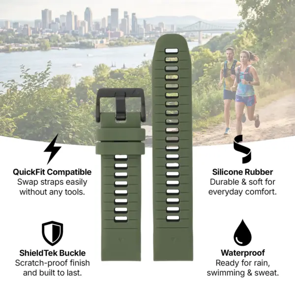 ColorBlock Active Band for Garmin Fenix 7 & 7 Pro #4